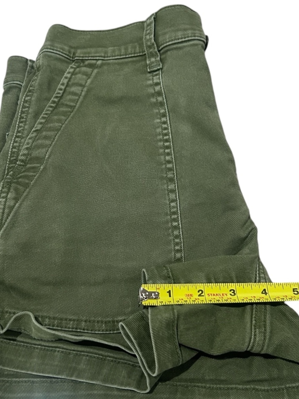 Madewell The Perfect Vintage Fatigue Short Style MC911 In Green - Picture 10 of 12
